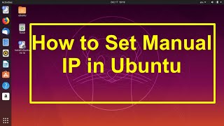 How to Configure Static IP Address in Ubuntu | Configure IP Address in Ubuntu