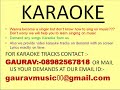 Kinare  - Queen Full Karaoke Track By Gaurav