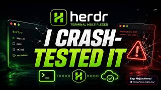 herdr Terminal Multiplexer: I Crash-Tested It (kill -9 Results)