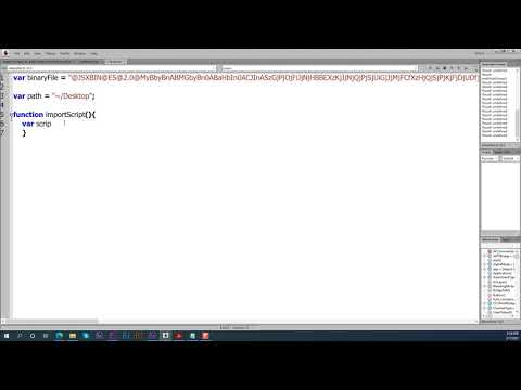 Connecting Scripts With Binary File