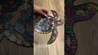 Дерев'яний пазл Довголітня Черепаха