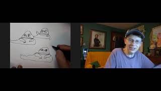 How To Draw Jabba with One Line! Easy #starwras art tutorial!