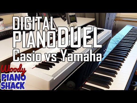 DIGITAL PIANO DUEL - CASIO PRIVIA PX S1000 vs YAMAHA P121 P125