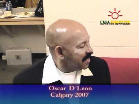 Oscar D' Leon en Calgary 2007 (Entrevista)