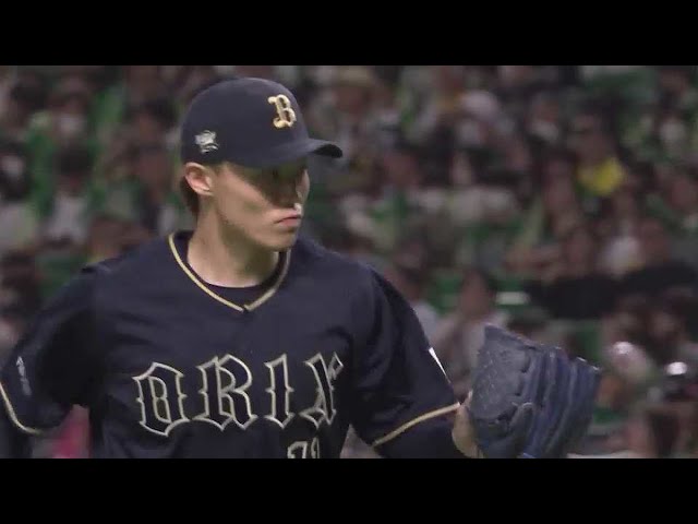 【8回裏】今季6勝目!! バファローズ・山崎福也 8回2/3を109球4安打2失点の好投!!  2023年6月25日 福岡ソフトバンクホークス 対 オリックス・バファローズ