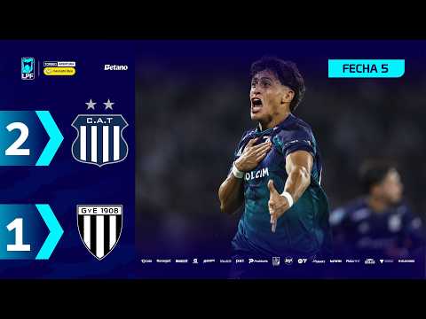 TALLERES 2 - 1 GIMNASIA DE MENDOZA | Resumen del partido | #TorneoMercadoLibre 2026 🏆