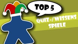 Top 5 Wissensspiele / Quizspiele