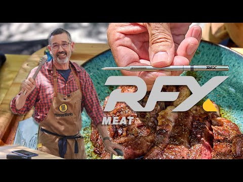 New York Strip Steaks with Tuffy Stone and the new RFX MEAT™ wireless probe