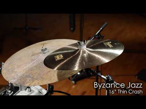 Meinl B16JTC 16" Byzance Jazz Thin Crash Cymbal w/ Video Demo image 3