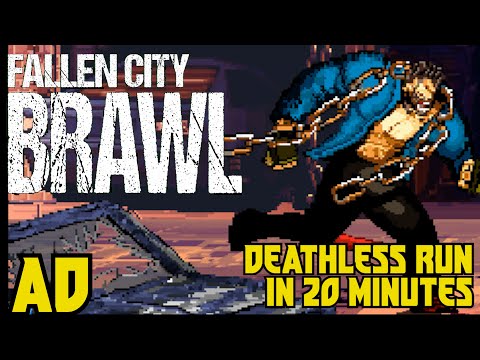 Fallen City Brawl No death run as Iron Jackson in 20 minutes!