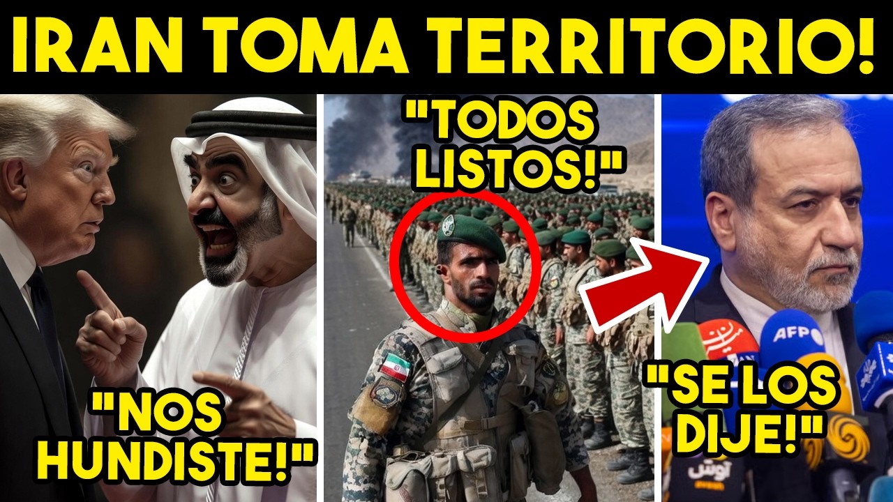 TOMALA! IMPERIO PERSA CRECE, IRAN TOMA TERRITORIO. TRUMP SIN PALABRAS, SORPRENDIO A TODOS