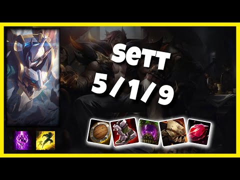 Sett 11.5 Gameplay Challenger S11 Mid (5/1/9) - KOREAN