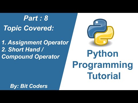 8 Python Tutorial For Beginners Python Operators Bit Coders In Hindi