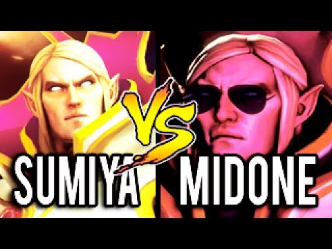 EPIC INVOKER BATTLE OF HISTORY !!! SumiYa vs MidOne Dota 2 (MUST WATCH)