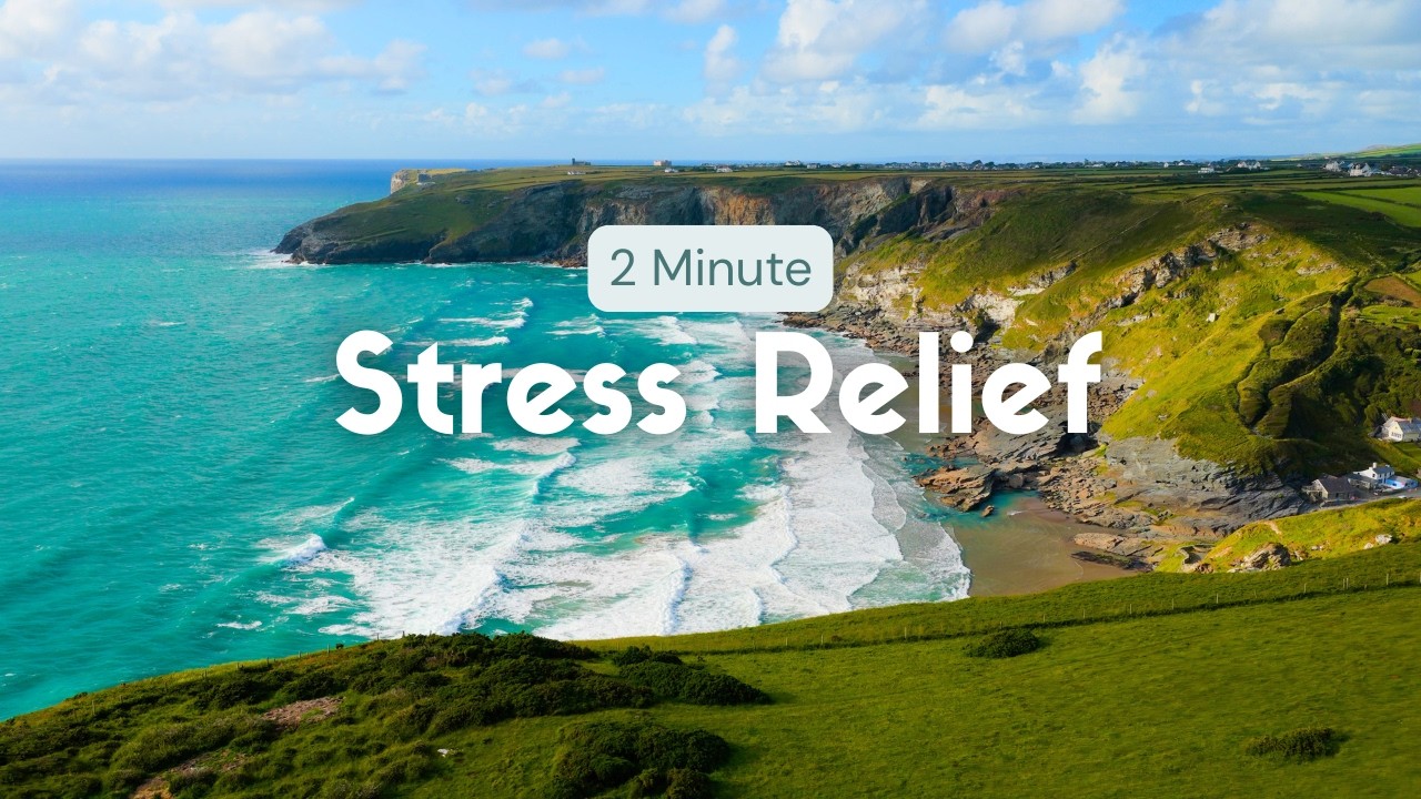 Ocean Escape | Relaxing Waves of Cornwall, South England