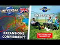 EXCLUSIVE Universal Studios Great Britain News Interview