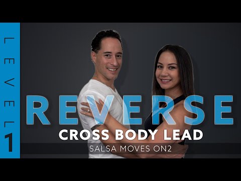 Beginner Salsa Lesson On2 | Reverse Cross Body Lead | Salsa Dance Tips, Breakdown and Practice