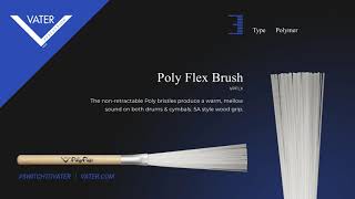 Vater Tip Sound - Poly Flex Brush