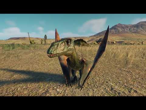 How Dimorphodon Hunts and Sudden Death : Jurassic World Evolution 2