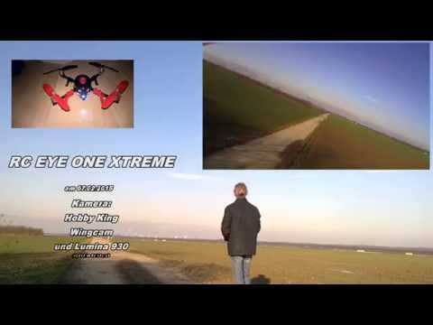 RC EYE ON Xtreme mit Hobby King Wingcam am 07.02.2015