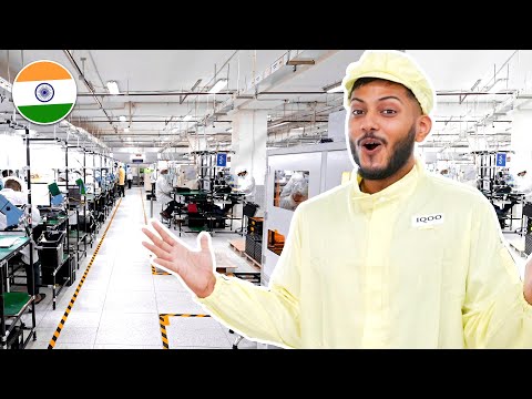 How Smartphones are Made - iQOO Factory Tour Step By Step !