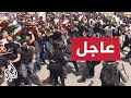 القدس: بالفيديو: شرطة الاحتلال تعتدي على الحاضرين في تشييع جنازة شيرين أبو عكلة