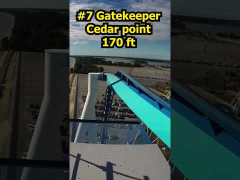 10 Ten TALLEST Coasters In Ohio (July 2025)#cedarpoint #kingsisland #topthrill2