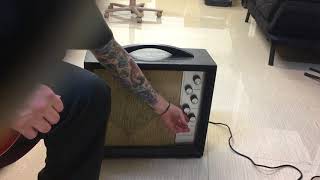 Video thumbnail for Silvertone 1472 Test Run R8 Les Paul by D. Kowalski Amplifiers