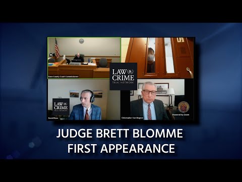 WI Children's Court Judge Brett Blomme Initial Appearance