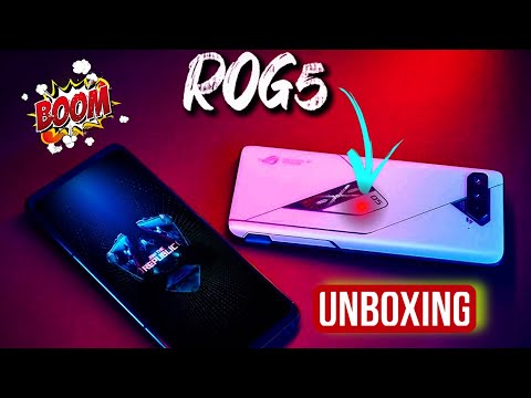 The ROG Phone 5 Ultimate Unboxing - A Monster Gaming Smartphone + Gameplay 🎮🎮🎮