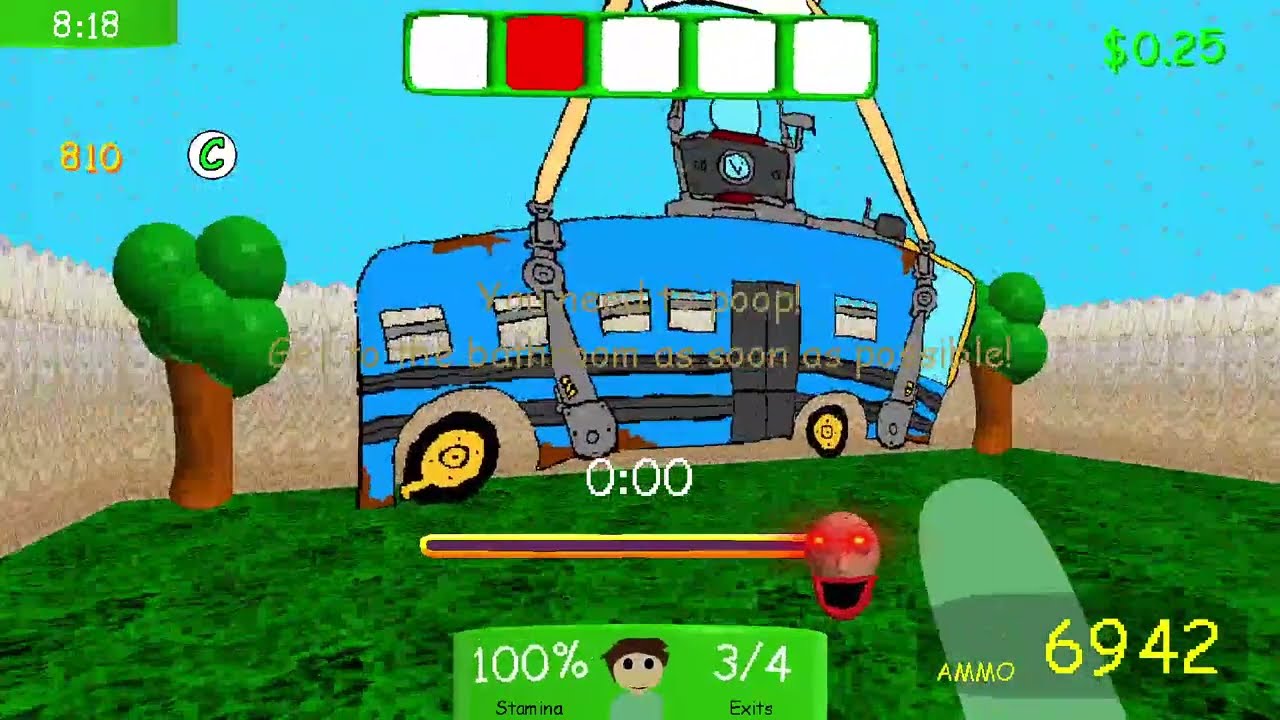 Raldi's Crackhouse Category Extensions Pizza Mode Glitchless Modifers D Rank Speedrun 9:22