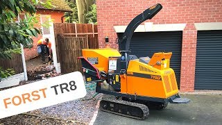 Arbgear ltd with Wood chipper at Cookhill