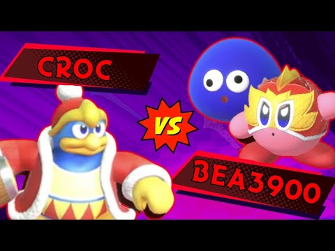 Croc (King Dedede) vs Bea3900 (Wrestler/Gooey) - Kirby Fighters 2 - Nebula Nights 3 Winners Quarters