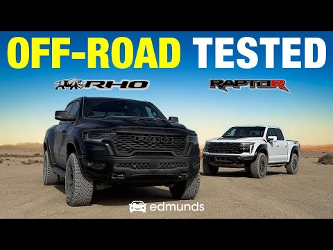 Ford F-150 Raptor R vs. Ram 1500 RHO | Which Super Truck Is King? | Off-Road Comparison Test