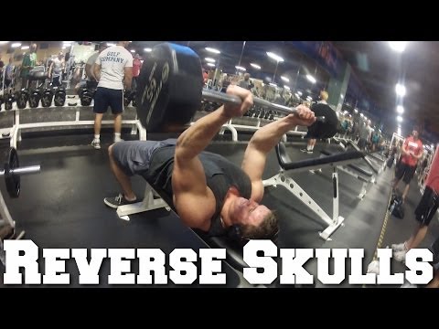 Reverse Skulls for Dem Tricep Gains