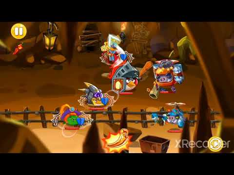 Angry Birds Epic: Bullying Doom Drone with Samurai's Grand Slam Knockout