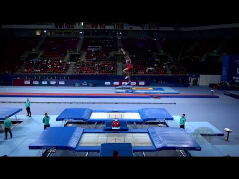 NAGATA Shinya (JPN) M - 2022 Trampoline Worlds, Sofia (BUL) - Q Trampoline Exercise 2