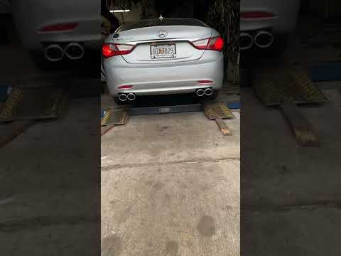 Thumbnail for 2012 Hyundai Sonata GLS 2.4. Muffler and resonator delete and secondary cat delete. by Hyundai Sonata