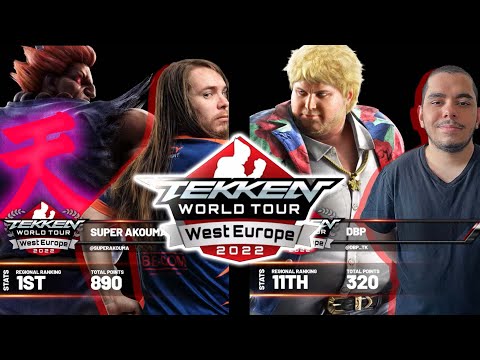 Pool A (SUPER AKOUMA vs DBP) Match 06 - TEKKEN World Tour 2022 WEU Regional Finals - Top 8