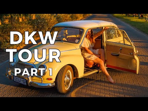 Thumbnail for Modern car girl meets 1960's classic cars - Autounion DKW 1000S | DKW Tour Part 1 | KiaraShifts by DKW