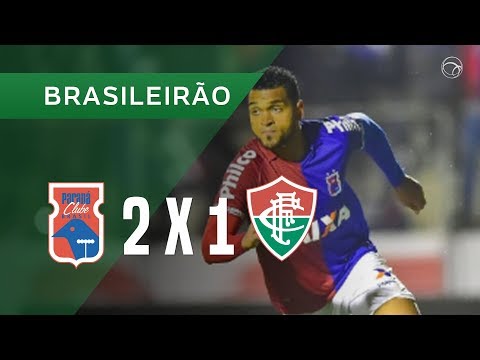PARANÁ 2 X 1 FLUMINENSE - 04/06 - BRASILEIRÃO 2018