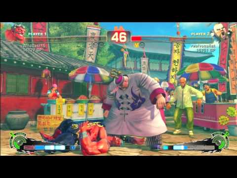 SSF4 Rank Match  Wildcat815 (HK)  vs  realvocalist (RU)