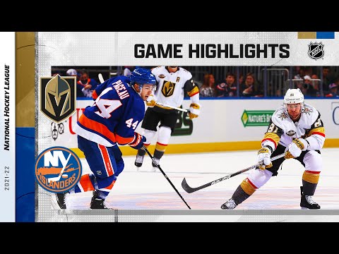Golden Knights @ Islanders 12/19/21 | NHL Highlights