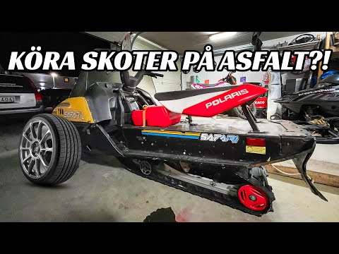 Maxat nr 1: Snöskotern som ska få HJUL! - [VLOGG #374]