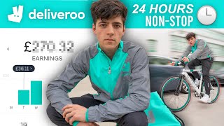 I Worked 24 Hours NON-STOP at Deliveroo & Made £____