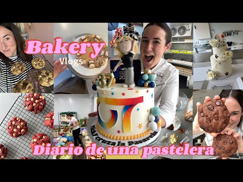 Vlog | ✨Diario de una Pastelera #5 | LLEVAMOS un pastel a OT + ¡NOTICIA increíble y MUCHOS pasteles!
