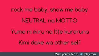 GRANRODEO - The Other Self lyrics