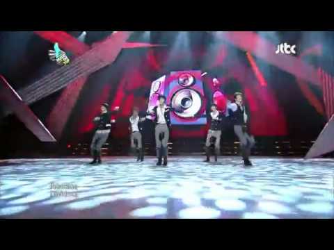 [ComeBack] 08.12.11 X-5  Going Crazy + Dangerous @ JTBC Music On Top