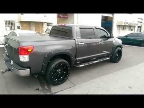 877-544-8473 24 Inch Fuel Hostage D531 Black Wheels 2014 Toyota Tundra Review Miami Worldwide