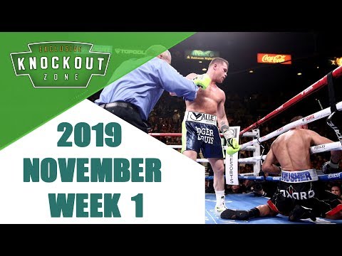 Boxing Knockouts | November 2019 Week 1 #knockoutzone